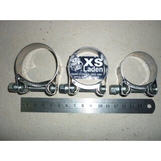 Auspuffschelle Edelstahl 43-47mm