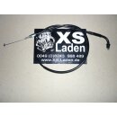 Gaszug lang (Öffner) für Mikuni Rennvergaser...