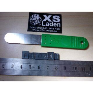 Fühlerlehre mit Halter 0,08mm