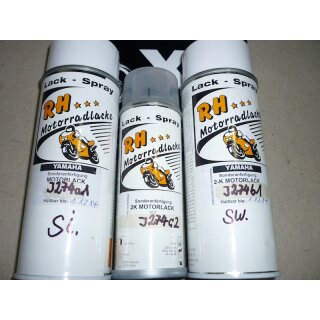 Motorlack schwarz (2-Komponenten), Originalqualität - Spritzlack inkl. Härter