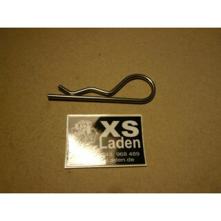 Dauersplint Hinterachse (3mm), Edelstahl