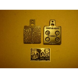 Bremsklotzsatz hinten, V11, V35 usw.