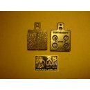 Bremsklotzsatz hinten, V11, V35 usw.