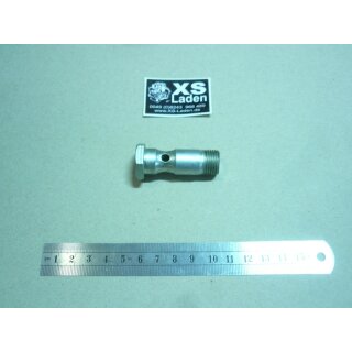 Schraube für kleines Ölsieb (Ölfilter seitlich), mit Gewinde für Druckregelventil