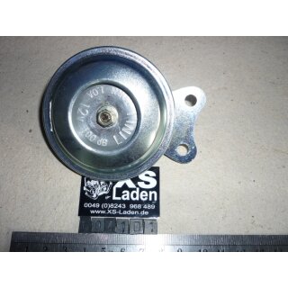 Hupe, klein (72mm), silber