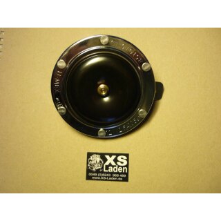 Hupe (110mm), chrom/schwarz, 105 dB