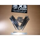 Speichensatz vorne, 19", verchromt