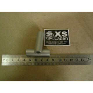 Abstandshülse Edelstahl (innen 6,4mm, außen 12mm, Länge 39mm)