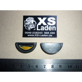 Halbmonddichtungsatz (Liefermenge 2 Stück) für Nockenwellenaussparung (Ventildeckeldichtung), Zubehör, XS400 (12E)-XS750/850-XS1100
