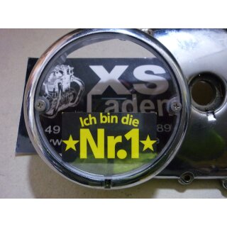 Kleiner Lichtmaschinendeckel zu A121, transparent aus temperaturbeständigem Kuststoff - Licht für die Lima!