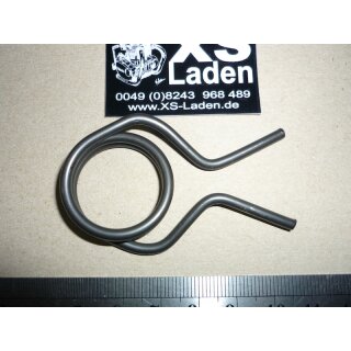 Haarnadelfeder zur Schaltwellenrückstellung (zur Excenterschraube), Nachbau