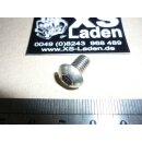 Linsenkopfschraube mit Innensechskant M6x10, edelstahl