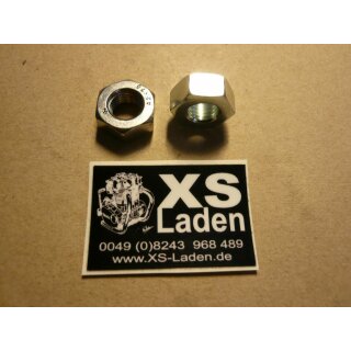 Mutter M10x1,25, verzinkt, SW17 mm