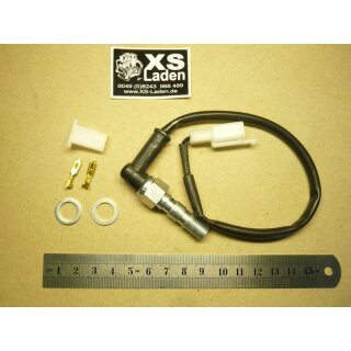 Bremslichtschalter hydraulisch, M10x1,25 für zwei Bremsleitungen (Doppelhohlschraube), für Umbauten