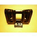 Motorhalter schwarz, original, vorne.