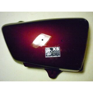 Seitendeckel rechts, Weinrot, original SE ab Bj.80