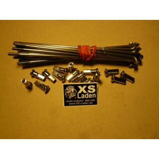 Speichensatz Nirosta Dickend 4/3,6 zu Felgenring XS-B535a