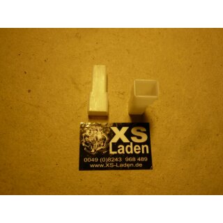 Steckergehäuse einfach für einen Flachstecker 6,3mm