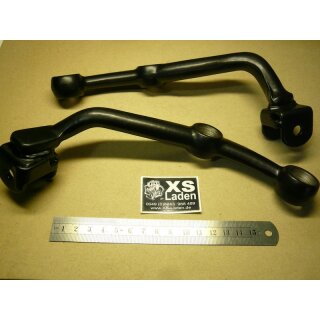 Fußrastenausleger 447 links, original, aufgearbeitet und pulverbeschichtet