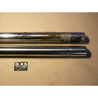 Standrohr Instandsetzung - neu verchromen, schleifen und polieren.