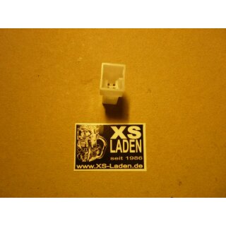 Steckergehäuse 2fach parallel für Flachstecker 6,3mm