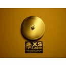 Rückstrahler (Katzenauge), rund, gelb