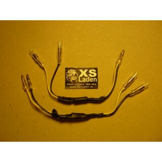 Widerstand mit Adapterkabel für LED Blinker (2 St.)