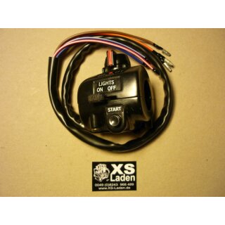 Lenkerschalter rechts, ab 1977, Nachfertigung