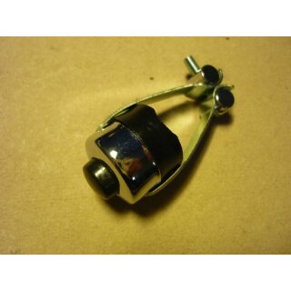 Schalter, Hupenknopf, Taster, chrom