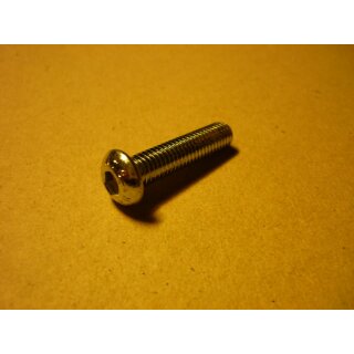 Rundkopfschraube mit Innensechskant M8X35. verzinkt, 10.9