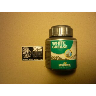 Schmierfett White Grease von Motorex, 100 g