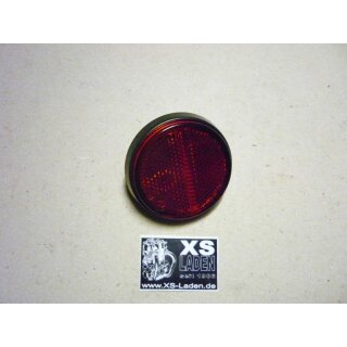 Katzenauge rund, rot, Nachbau wie original