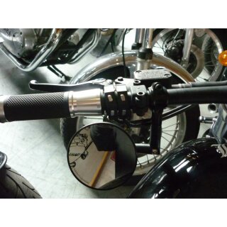 Tasterarmatur mit zwei Tastern, CNC gefräst, schwarz