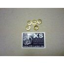 Beilagscheibe M6, Messing