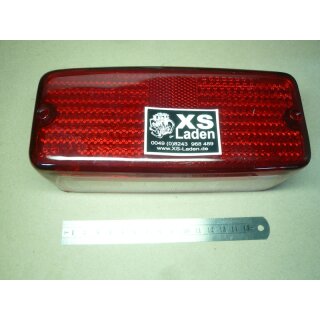 Tail light lens