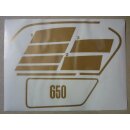 Tankdekor Bj.`77, gold - Sonderfarbe