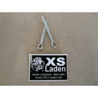 Splint Hinterachsmutter, verzinkt