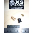 Hupen- und Startknopf, schwarz