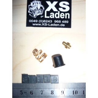 Hupen- und Startknopf, schwarz