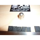 Hutmutter M6, Edelstahl, SW10mm