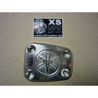 Hauptbremszylinder-Deckel Alu ab `78 mit erhabener Stimmgabel